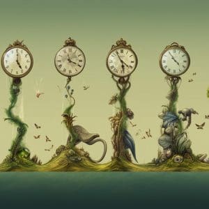 1 Second Lost in 300 Billion Years