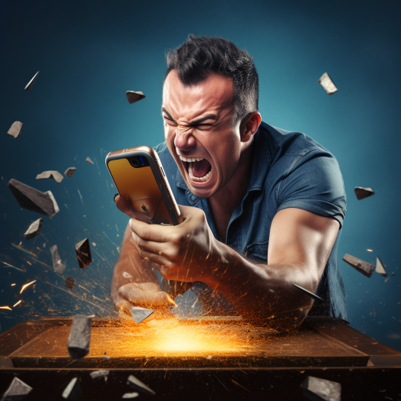 Angry iPhone Customer