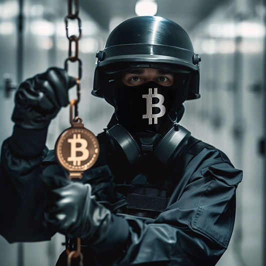 Police can now seize crypto